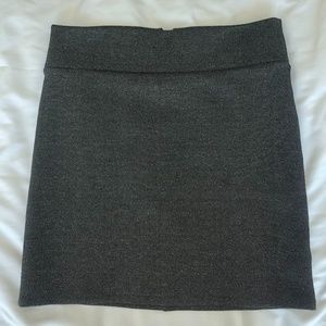 Subtle Sparkly black/grey mini skirt